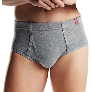 Hanes Men's Tagless No Ride Up Briefs with ComfortSoft Waistband (Pack of 6)