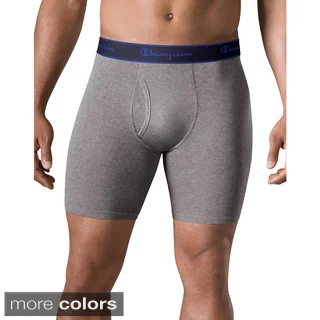 Champion Performance Cotton Long Boxer Brief (Pack of 3)