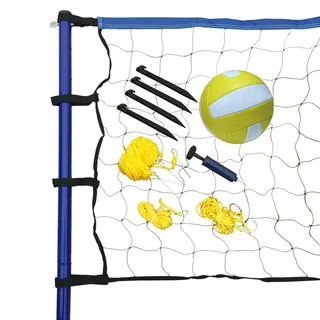 Portable Volleyball Net/ Posts/ Ball and Pump Set