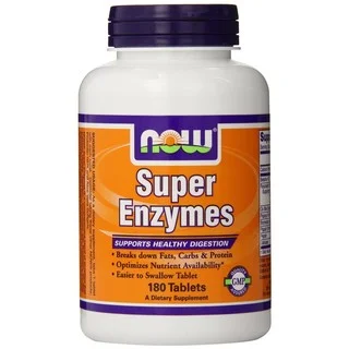 Now Foods Super Enzymes (180 Tablets)