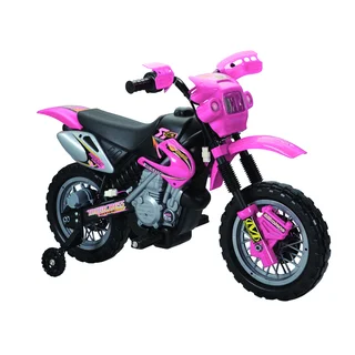 Fun Wheels Pink 6V Battery Operated Motorbike