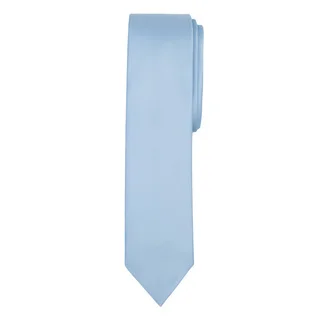 Jacob Alexander Men's Solid Color Skinny Tie