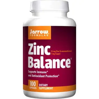 Jarrow Formulas Zinc Balance (100 Capsules)