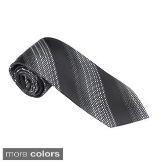 Elie Balleh Milano Italy EBNT3997 Microfiber Striped Neck Tie