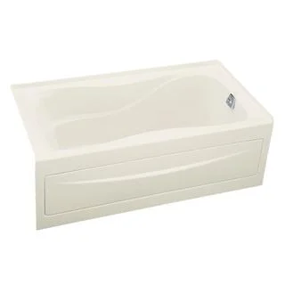 Kohler Hourglass 5 Foot Right-hand Drain with Integral Tile flange Acrylic Bathtub