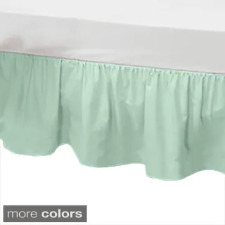 Baby Doll Solid Color Crib Skirt