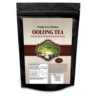 Weight Loss Solution Oolong Raspberry Weight Loss, Detox and Body Cleanse Tea (30 Count)