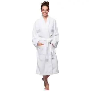 Cheer Collection Shawl Collar Unisex Terry Robe