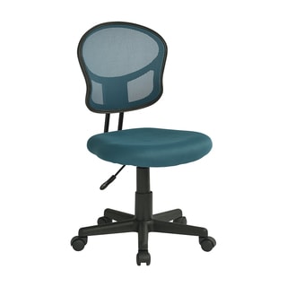 OSP Designs Blue Mesh Task Chair