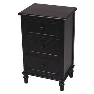 Three Drawer Accent Table
