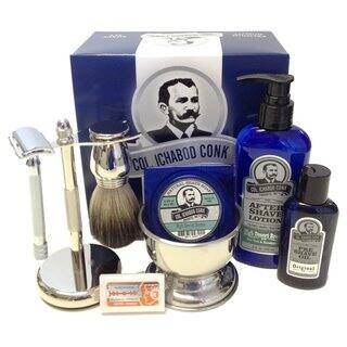 Colonel Conk Complete 8-piece Shave Kit with Gift Box