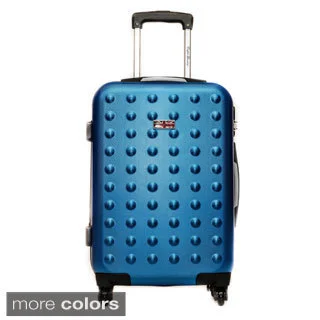 English Laundry 21-inch Carry On Hardside Spinner Upright Suitcase