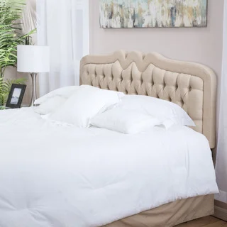 Christopher Knight Home Selby Adjustable Beige Fabric Headboard