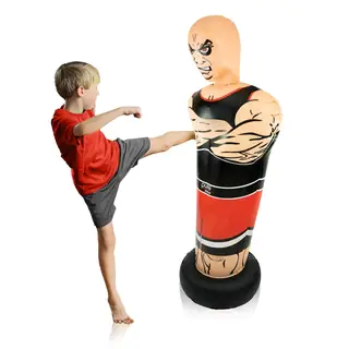 Pure Boxing Tough Guy Kids Inflatable Punching Bag