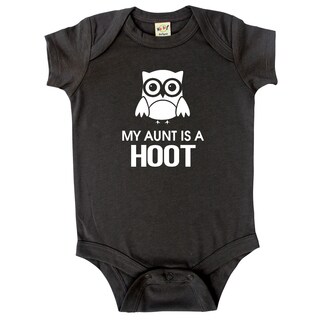 Rocket Bug 'My Aunt is a Hoot' Baby Bodysuit