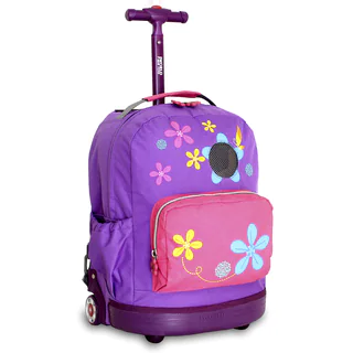 J World Aroma Kids 16-inch Rolling Backpack