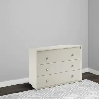 Altra Elements White 3 Drawer Dresser by Cosco
