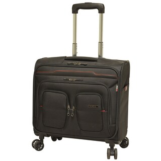 Travelers Club Flex-file Rolling Spinner Briefcase