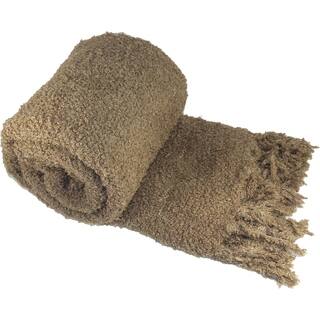 BOON Fluffy Woven Throw Blanket
