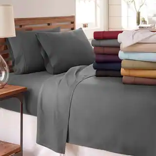 Soft Essentials Ultra-Soft Microfiber Luxury 4-piece Bed Sheet Set