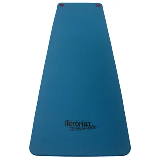 Aeromat 72-inch Blue Workout Mat with Eyelets