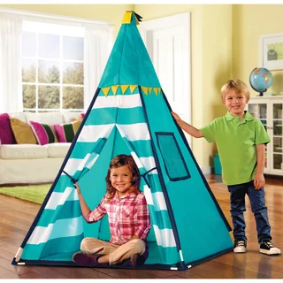 Discovery Kids Turquoise Adventure Teepee Tent