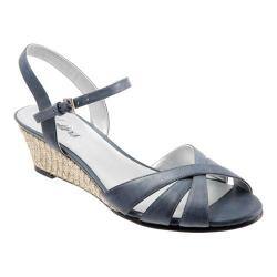 Women's Trotters Mickey Navy Soft Dull Leather