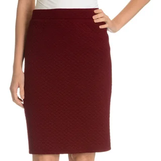 Sunny Leigh Women's Quilted Pencil Skirt