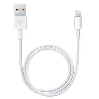 Apple 1m Lightning-to-USB Data Cable, White for iPhone 5/5c/5s/6/6 Plus/6s/6s Plus