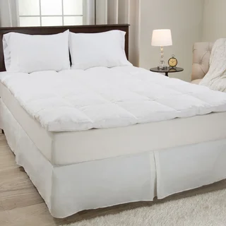 Windsor Home White Cotton 2-Inch Featherbed