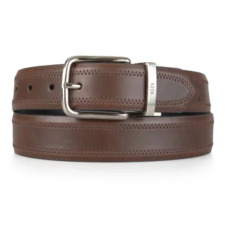 Nautica Men's Genuine Leather Reversible Belt