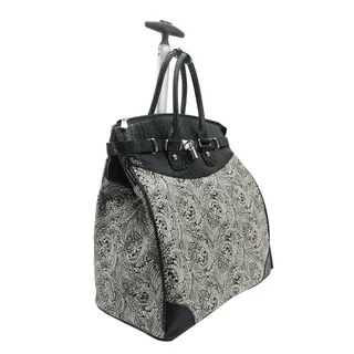 Rollies Paisley Rolling 14-inch Laptop Travel Tote