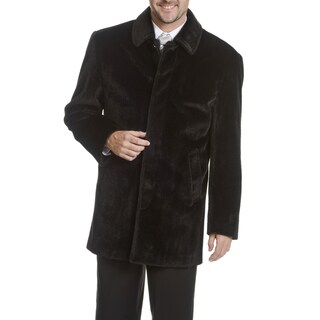 Blu Martini Men's Faux Fur Coat