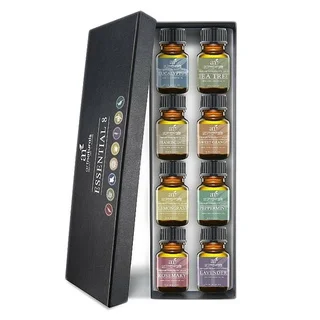 Art Naturals Top 8 0.33-ounce Essential Oils (Pack of 8)