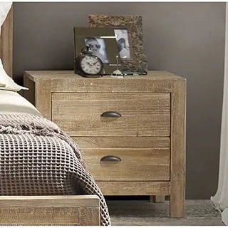 Grain Wood Furniture Montauk 2-drawer Nightstand Solid Wood