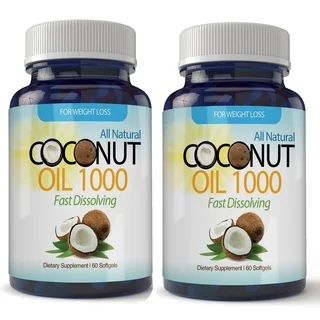 Organic Virgin Coconut Oil Softgels 120 Count (2 Month Supply)