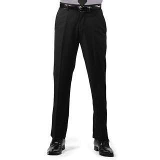 Ferrecci Men's Premium Black Regular Fit Pants