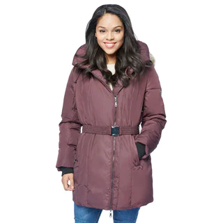 Women's Provence Down Parka With Faux Fur Hood