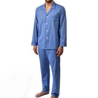 Majestic Men's Basics Long Sleeved 100-percent Cotton Pajama