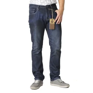 The United Freedom Men's Reserve Denim Back Pocket Slim Fit Jean