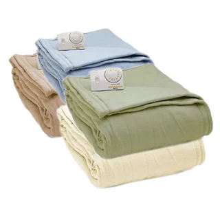 Biddeford Comfort Knit Fleece Heated Blanket with Analog Control