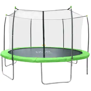 Pure Fun Dura-Bounce 12-foot Trampoline with Enclosure Net