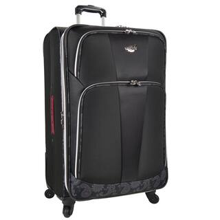 Bret Michaels by Traveler's Choice Classic Road 31-inch Expandable Spinner Upright Suitcase