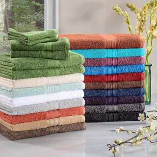 Superior Eco Friendly Cotton Soft and Absorbent 6-Piece Towel Set