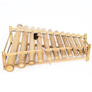 Bamboo Xylophone Angklung with Mallets (Indonesia)