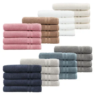 Authentic Hotel and Spa Omni Turkish Cotton Terry Hand Towels (Set of 4)