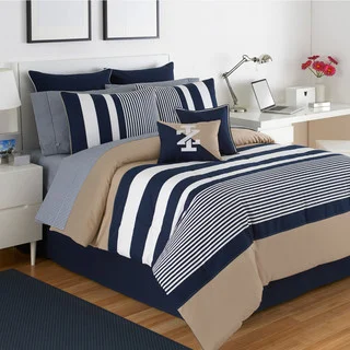 IZOD Classic Stripe 4-piece Comforter Set