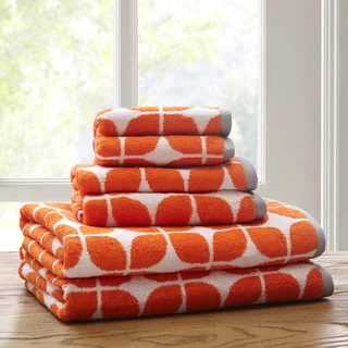 Intelligent Design Elena Cotton 6-Piece Jacquard Towel Set