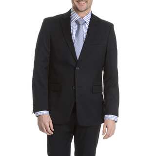 Tommy Hilfiger Men's Navy Trim Fit Suit Separates Two Button Blazer