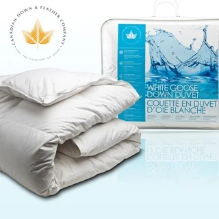 Canadian Down and Feather Company Regular Weight White Goose Down Comforter